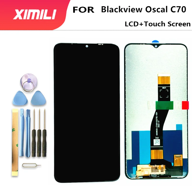 6.5''Original For Blackview Oscal C70 LCD Display+Touch Screen Digitizer Assembly Repair Part For Blackview C70 Lcd Glass Sensor