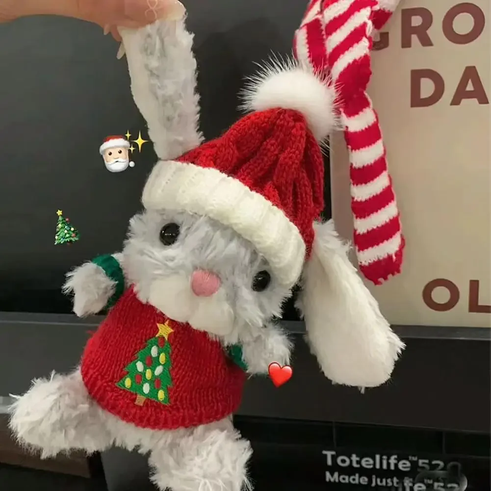 Para jellycat 15cm coelho delicioso substituição bonito boneca roupas roupa acessórios de natal mini roupas