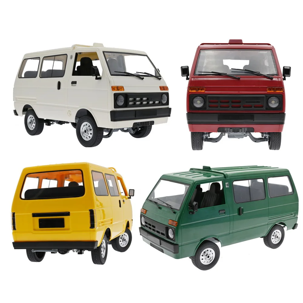 WPL  1:10 Scale 4WD RC Van Drift Car, RTR Retro Mini Truck Design, Hobby Grade Toy for Adults and Children