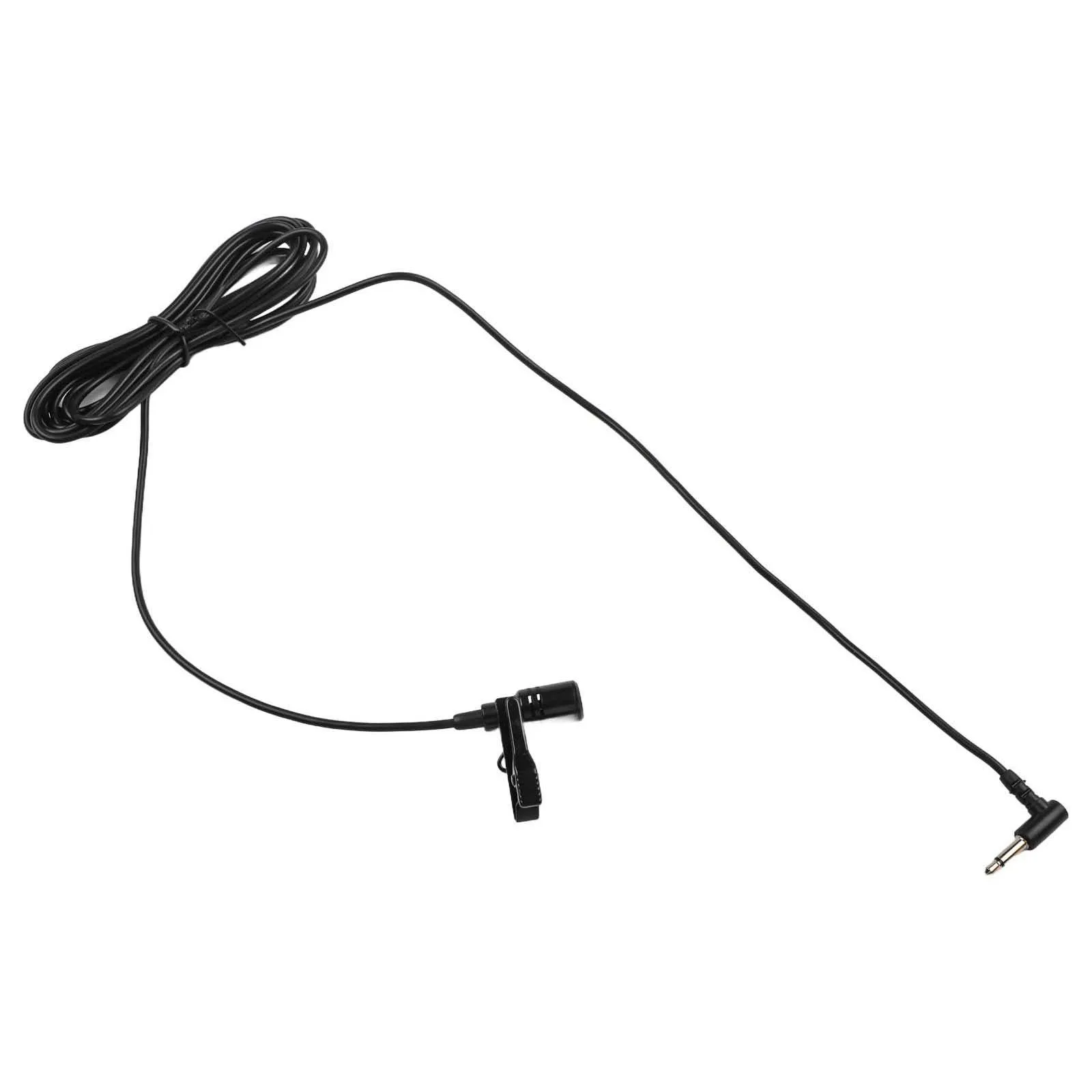 Car Microphone Car Radio Microphone 300CM Navigation Microphone Anti Noise Capability External Microphone Assembly Low Impedance