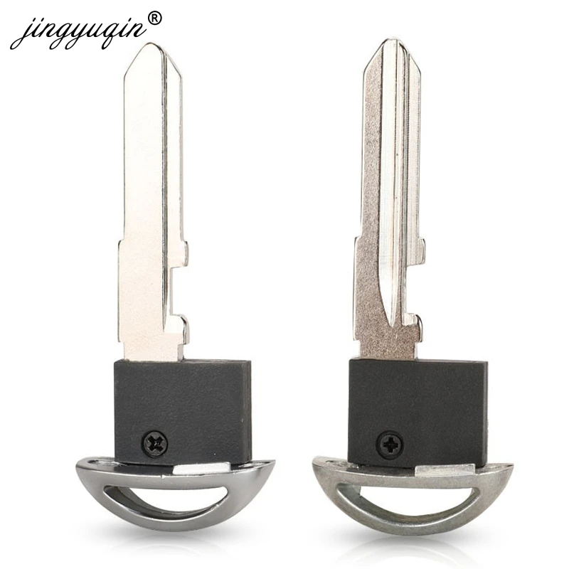 jingyuqin Uncut Emergency Key Blade Smart Insert Key For Mazda 3 5 6 CX-5 CX-7 CX-9 MX-5 Miata RX-8 2006-2013 Replacement