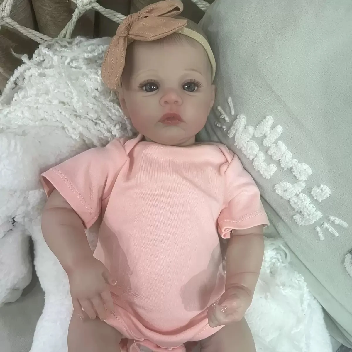 Lifereborn New Trends 17'' Finished Reborn Doll Meadow Full Silicone Vinyl Newborn Toy For Girls Child's Gifts