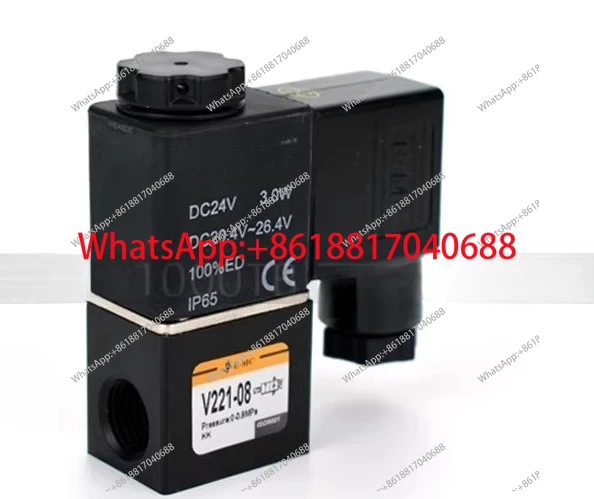 （DC24V）Low power consumption two-way solenoid valve V/NM221 two-position three-way solenoid valve V321-M5/06