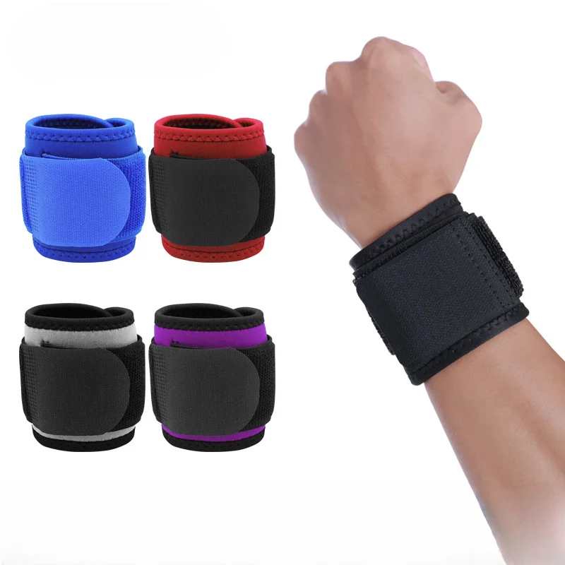 1Pair New  Wrist BraceAdjustable Wrist BraceFitnessWeightliftingCarpal GirdleTendonitisPain ReliefCarpal Tunnel Joints