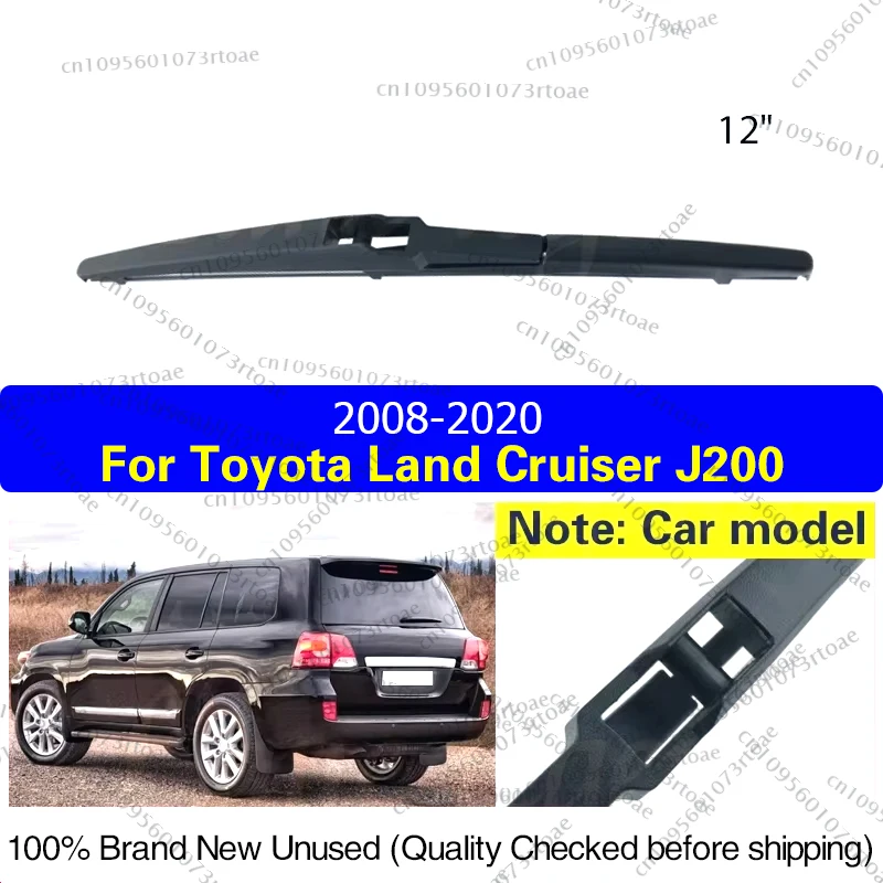 

For Toyota Land Cruiser J200 J 200 2008 - 2020 12" Rear Windshield Windscreen Washer Wiper Blade Car Accessories Accsesories