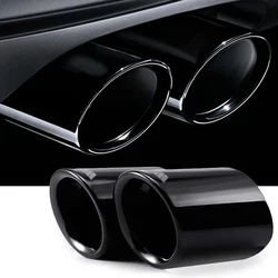 Car Exhaust Muffler Cover Outputs Tail Frame Trim For BMW 1 2 3 4 5 7 Series X1 F20 F22 F30 F32 F10 F48 G30 G11 G20 Accessories