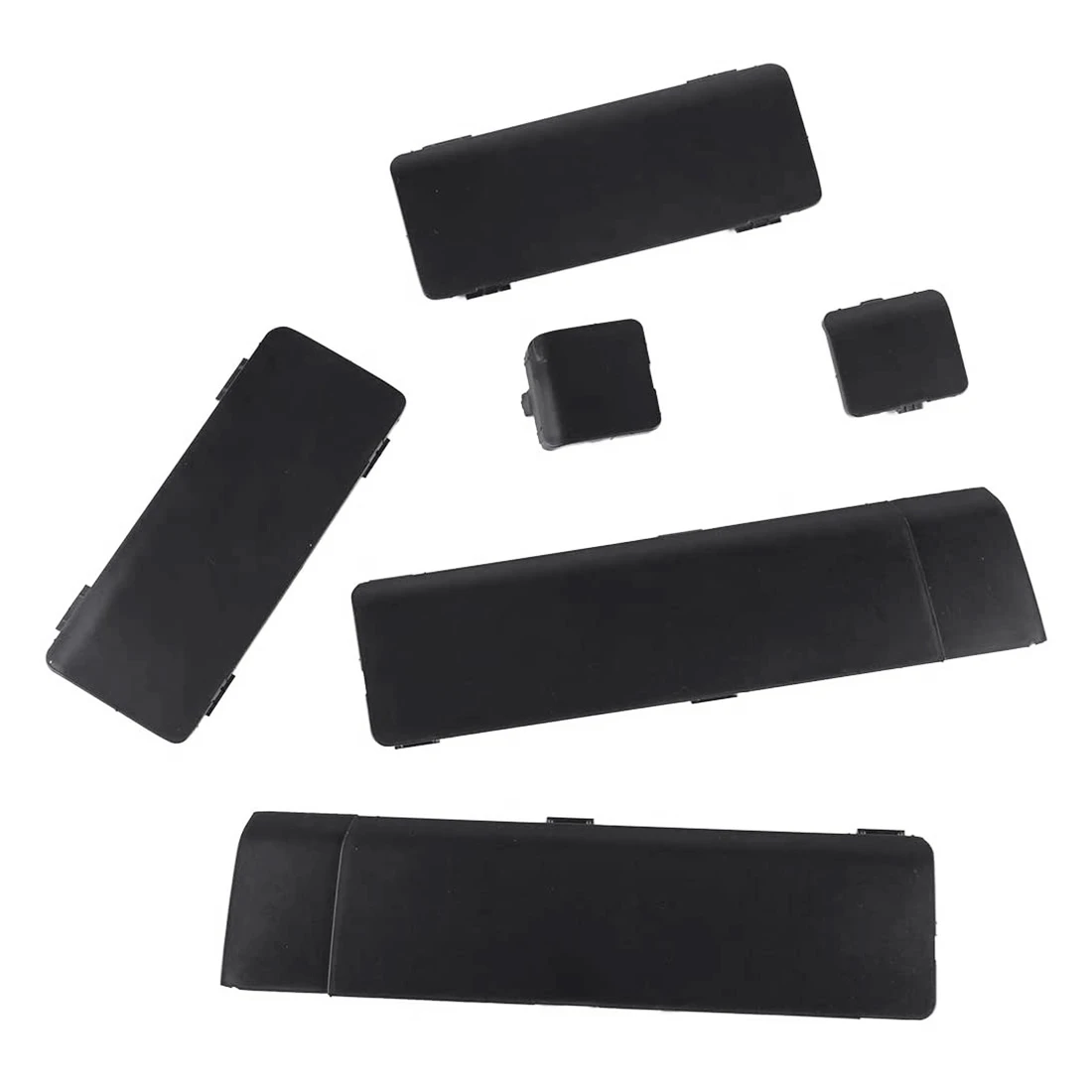 

ABHY-6PCS Car Roof Luggage Rack Cap Delete Remove Cover For Honda CRV CR-V 2007 2008 2009-2011 Front Rear Middle Accessories