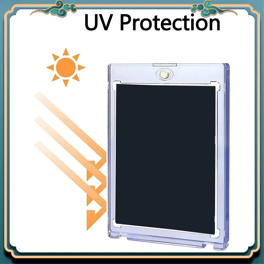 (ใหม่)-30 แพ็คผู้ถือบัตรแม่เหล็ก 35Pt,การ์ดป้องกันการ์ดจอแสดงผลสําหรับเบสบอลการ์ดกีฬาการ์ด