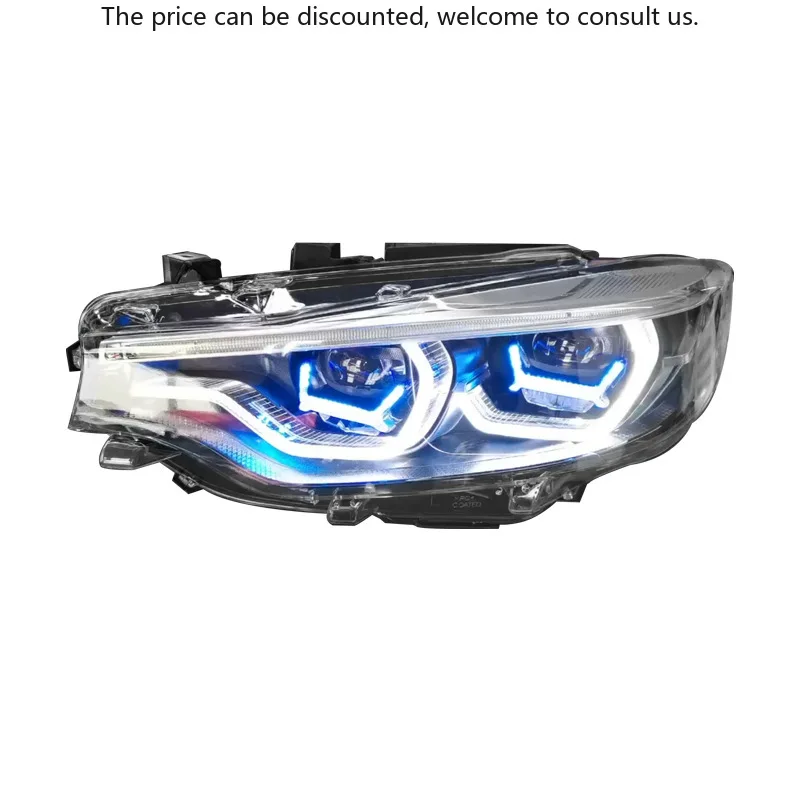 

SJC Car For BMW 4 Series F32 M4 2012-2019 Headlights DRL Hella LED Bi Xenon Bulb Car Accessory 425i 428i 430i 435i Signal