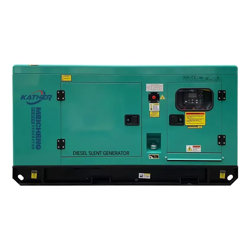 50KVA 100KVA 125KVA 200KVA Three Phase Sound Proof Silent Generator Heavy Water Cooled Engine Generators