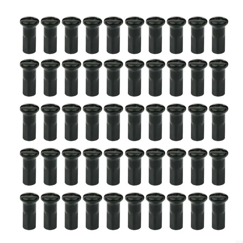 

50Pcs Mountain Bike Bicycles Spoke Wheel Spoke Nipple Decorations Road Bike 14G 12G 13G Bicycles Spoke Nipple