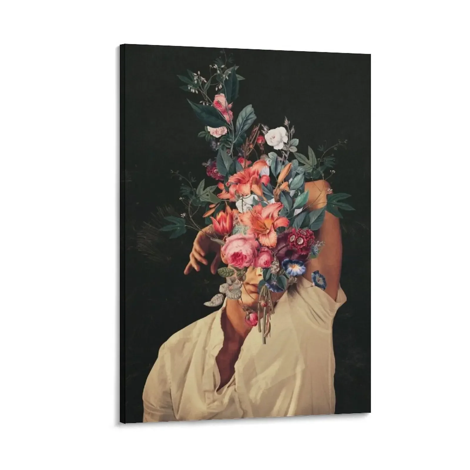 

Roses Bloomed every time I Thought of You Canvas Painting japanese room decor Decorative paintings anime posters