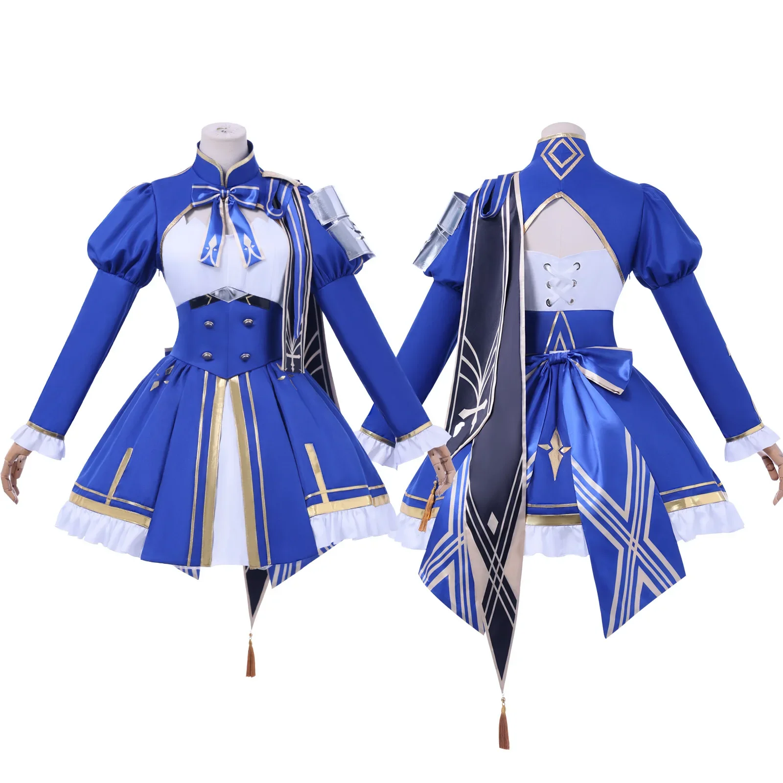 CosplayGame Honkai 스타 레일 Fate Saber 코스프레 의상 복장 카니발 역할 놀이 로리타 스커트 유니폼 정장 여성 할로윈