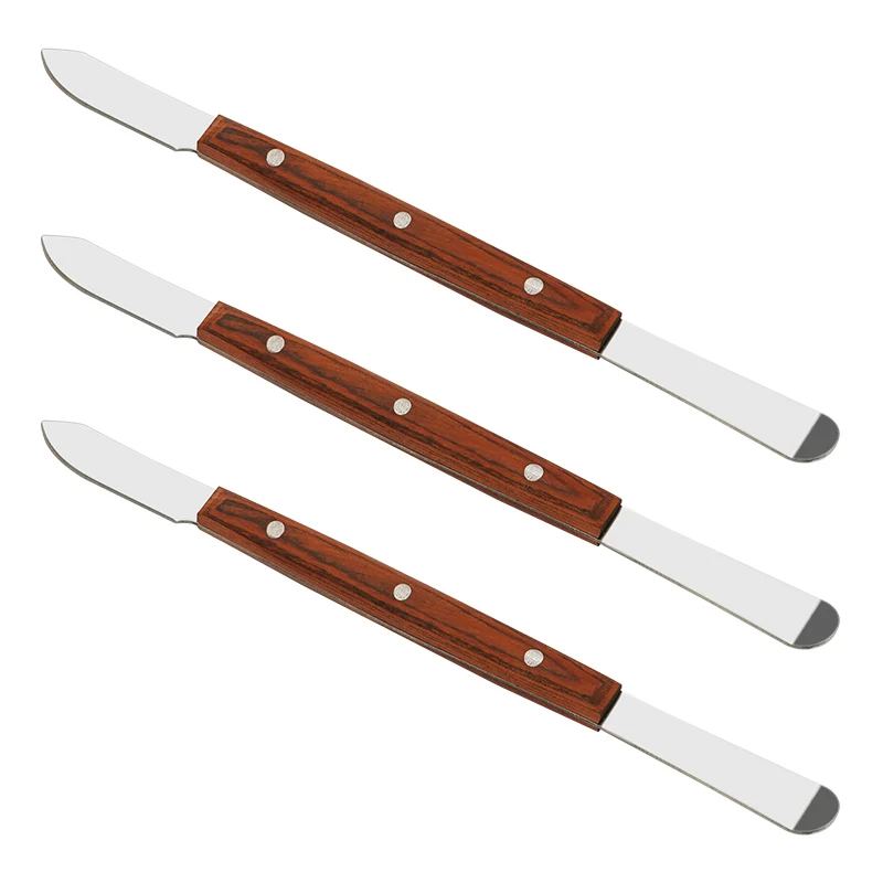 1pc Dental Wax Carver Knife Mixing Spatula Knife Dentistry Spatula Gypsum Spatula Plaster Mixing Knife Double Ends