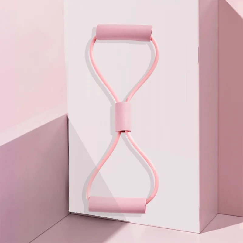 8-word Stretcher 8-word Chest Expander Yoga Elastic Rope Fitness Stretch Elastic Band Exercise Back Training Rope Body Rope