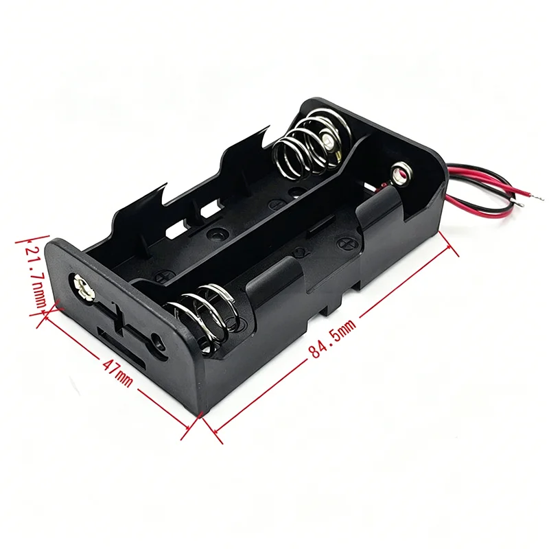 1PCS Section 1 2 3 4 21700 lithium battery holder with battery compartment and wire connected in series and parallel with two 21