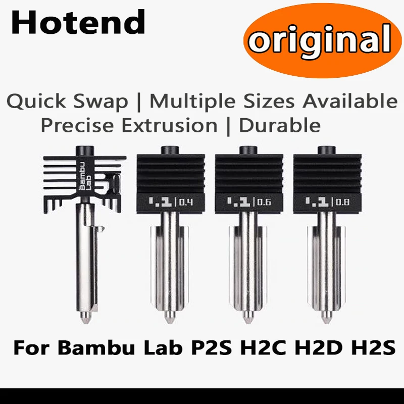 �y�Z�[�����zBambu Lab P2S�p�I���W�i���z�b�g�G���h H2S H2D H2C �z�b�g�G���h �d���| 0.2/0.4/0.6/0.8mm �X�e�����X�| �z�b�g�G���h�L�b�g P2S�m�Y��