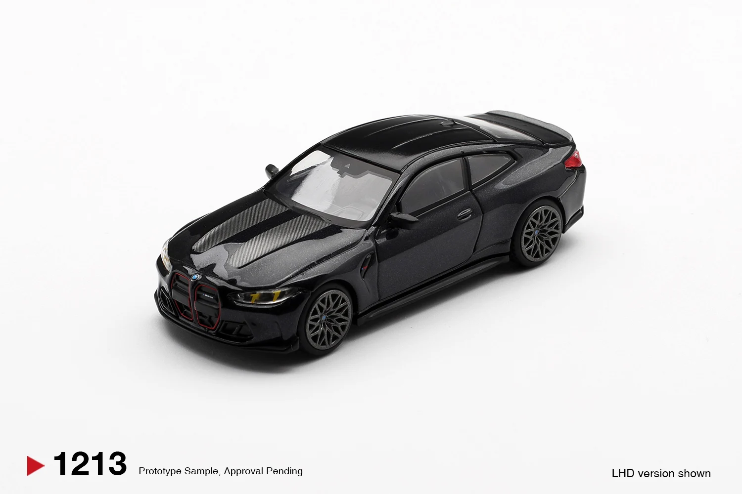 MINIGT 1:64 BMW M4 CS Schwarz Saphir MGT01213-CH Autos Legierung Druckguss Metallmodell Kinderspielzeug Jungen
