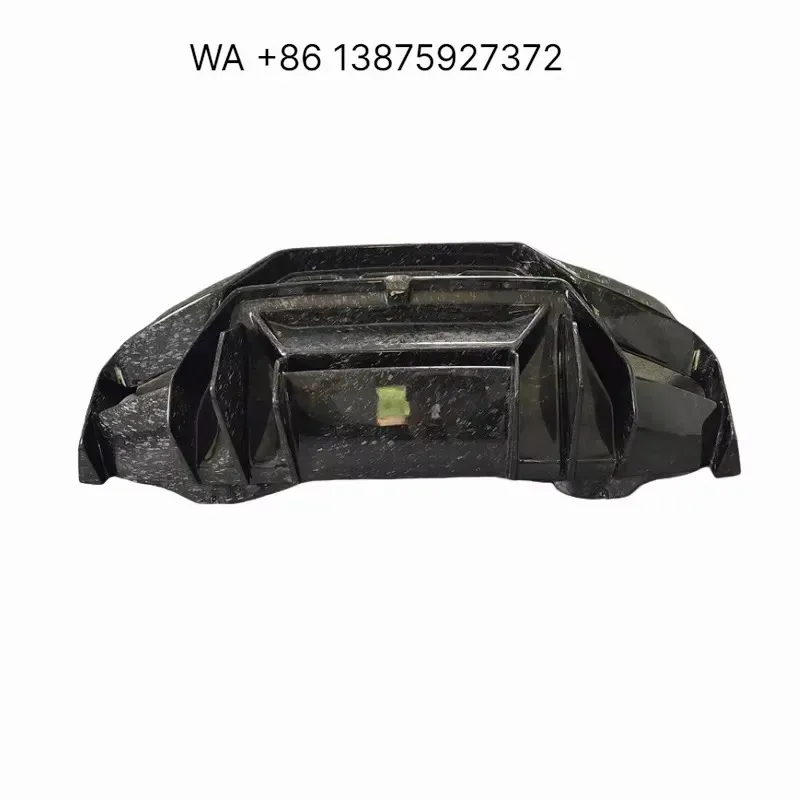 Wmwmnu V Style All Carbon Fiber Forged Rear Bumper Diffuser Body Kit for Huracan LP610 LP580 LP640 2014