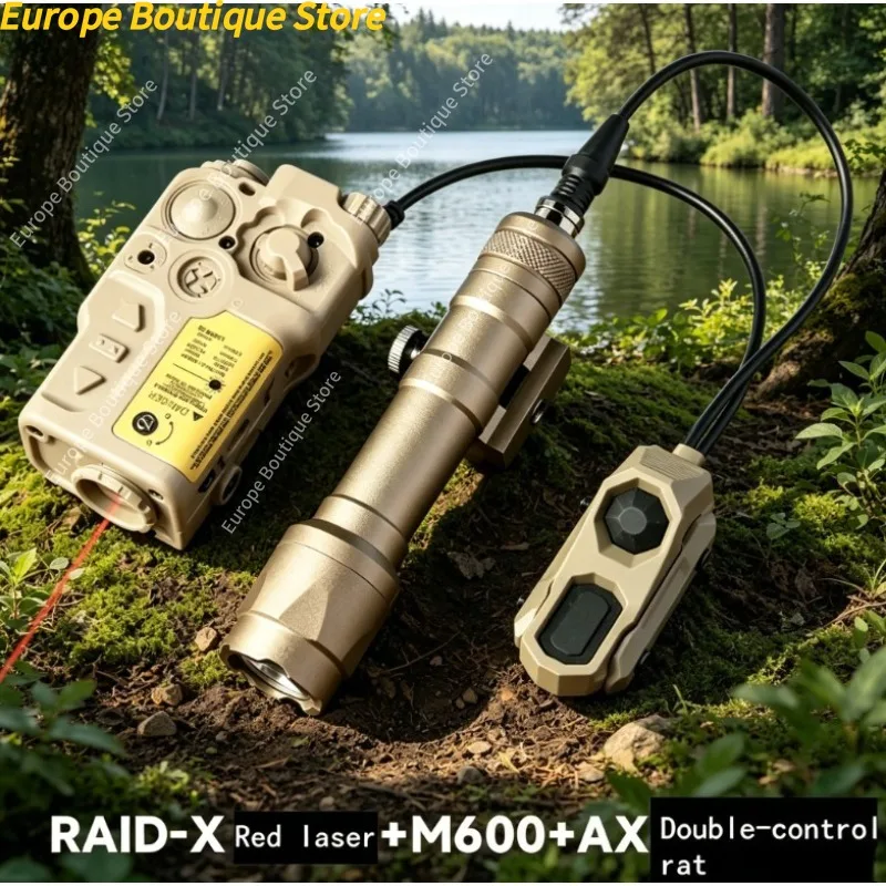 20mm Rail Green Light Tactical Module Adjustable Steady And Strobe Mode Battery Box For Outdoor Game Toy