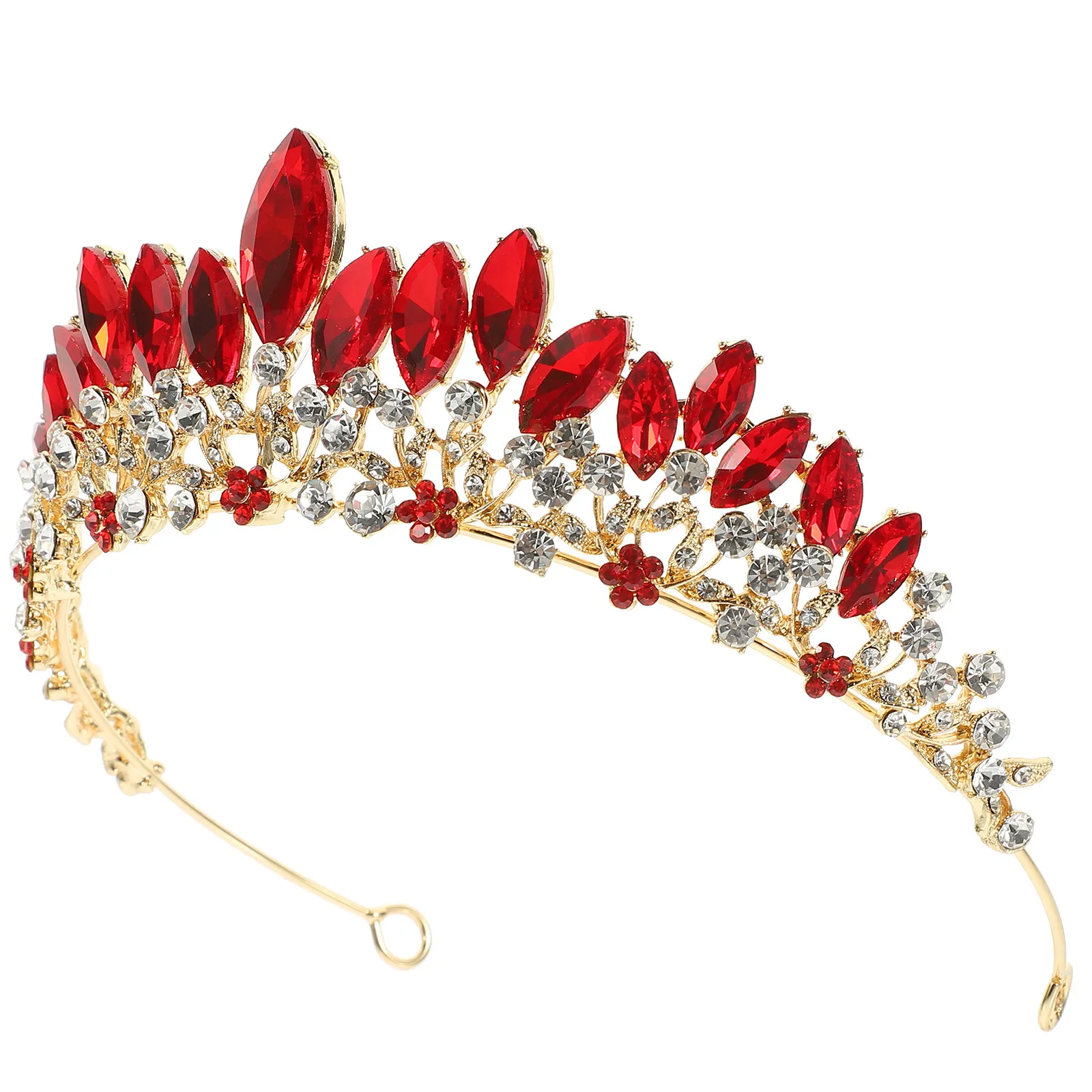 

Wedding Crown Rhinestone Headpiece Bride Headband Elegant Bridal Crown Wedding Accessories for Brides Women Crowns for Women