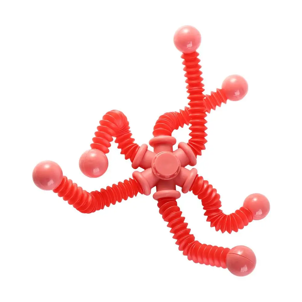 Transformable Fingertip Gyros Toy Parent-Child Fidget Fidget Spinner Toys Interactive Novelty Pop Tubes Toy Children Gifts