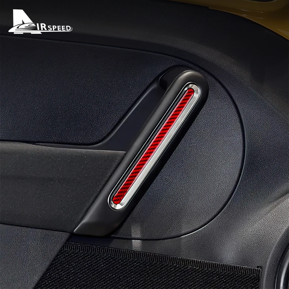 For Volkswagen VW Beetle 2012 2013 2014 2015 2016 2017 2018 2019 Car Door Trim Cover Real Carbon Fiber Sticker Auto Accessories