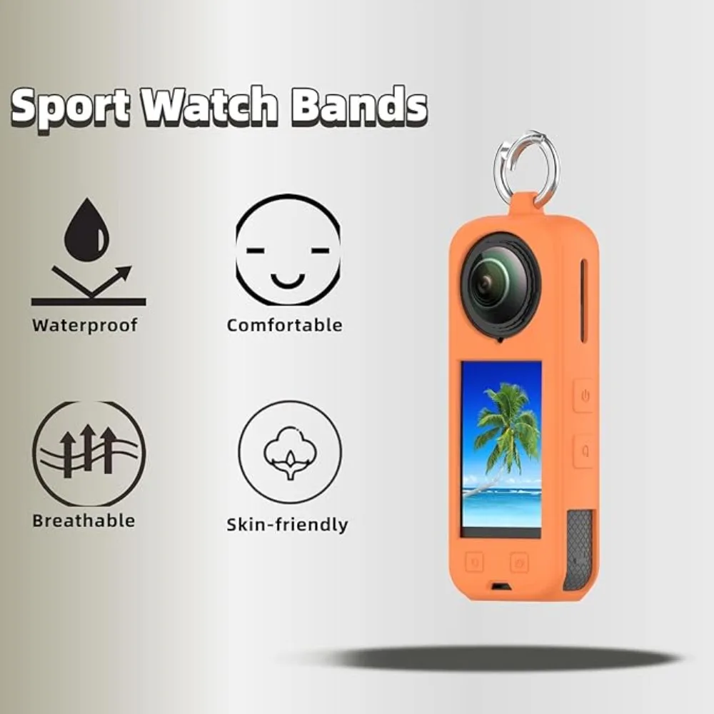 

For Insta360 X5 X3 Camera Waterproof Protective cover Portable Silicone Protective Case For Insta360X4 Storage Case