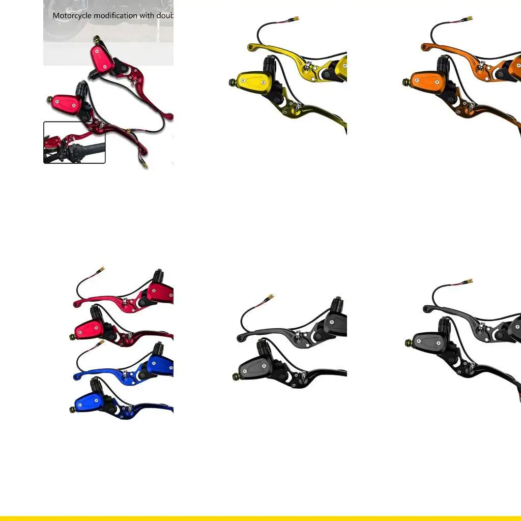 

SZCH 7/8 "22 мм универсальный мотоцикл тормозной цилиндр рычаг сцепления резервуар для скутера ATV Pit Dirt Bike