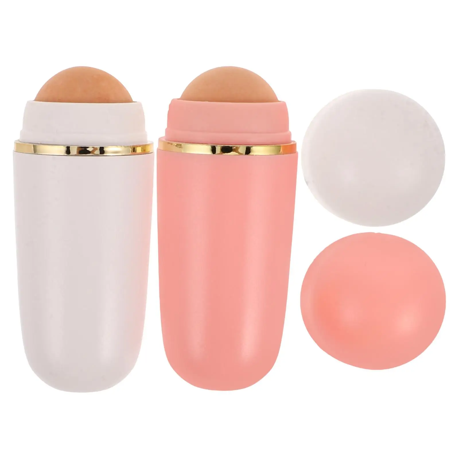 

2 шт. маслопоглощающий валик Volcano Stone Deep Cleanser Портативный инструмент для ухода за кожей Oil Control Stick Нежирные салфетки для лица Жирная кожа