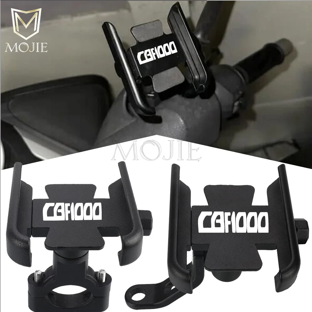 Universal Rear Mirror Handle Phone Holder Cellphone Stand For Honda CBF1000 CBF1000A CBF1000F CBF1000FA CBF 1000 ABS 2002-2024