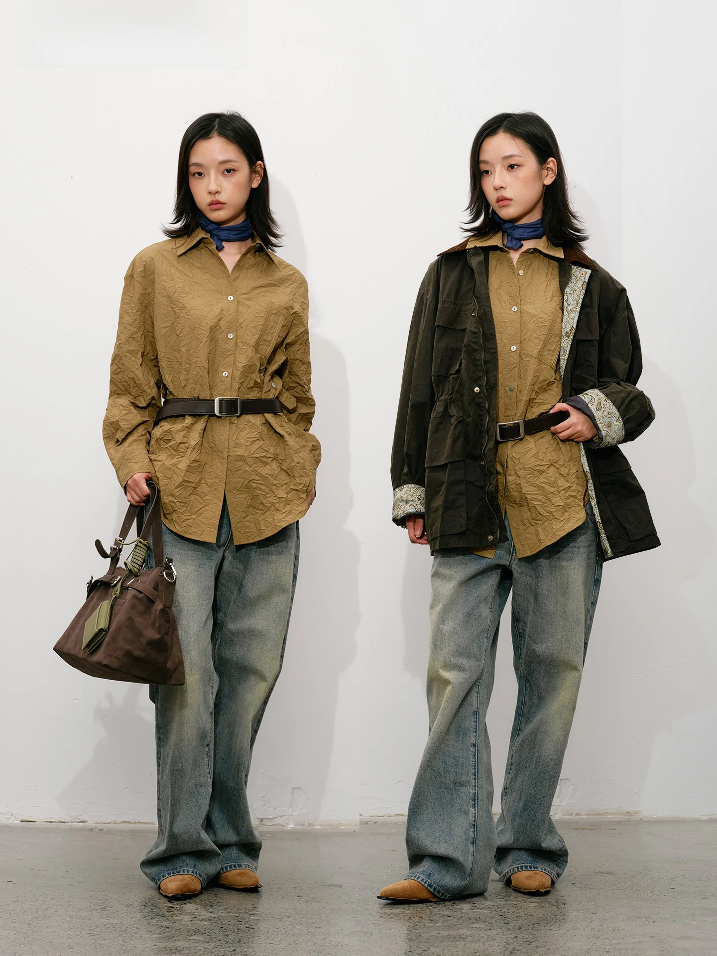 

Жакет с жатой текстурой, желтый, с зауженной талией, осенне-зимняя верхняя одежда, из смесового хлопка и полиэстера, с длинными рукавами