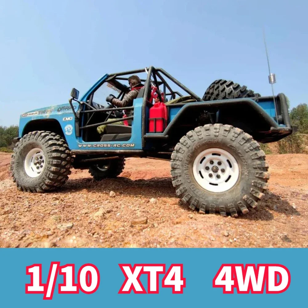 NEW CROSSRC XT4 1/10 RC Simulation Electric Cars ABS Hard Shell Cross Crawler Off-road Vehicles KIT RC Car for Adults Model Toys