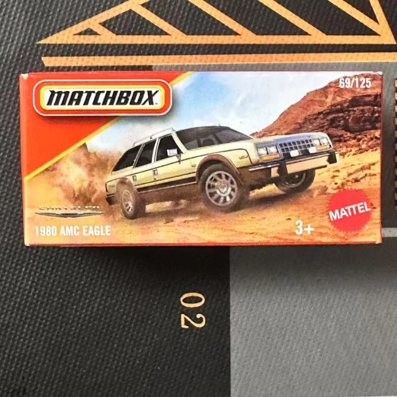 재고 있음 성냥갑 17 Toyota Landcruiser 78/1980 Amc Eagle 1:64 합금 자동차 모델 컬렉션 어린이 선물