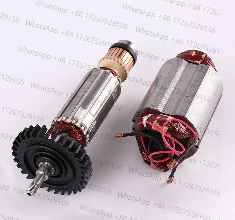 AC220-240V Rotor for Makita GA5030 GA4530 GA4030 GA5034 GA4534 GA4031 PJ7000 GA4030R GA4034 Angle Grinder Armature Accessories