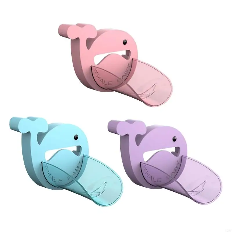 N7ME Lovely Animal Faucet Extender Splash-proof Spout Extension Bath Toy for Infant