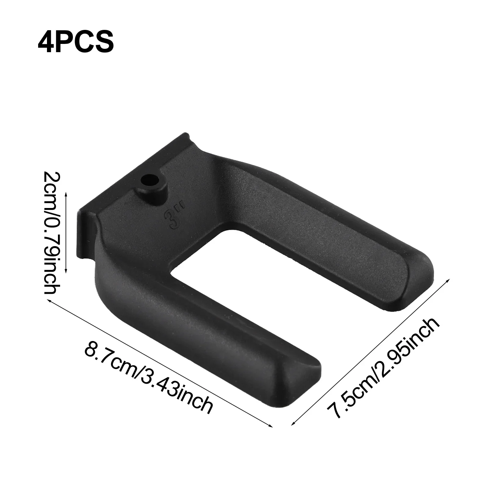 Anti-Slip Pads Chair Wheel Stopper Reusable Shock Absorption Wear-resistant Anti-slip Easy To Install Floor Protection