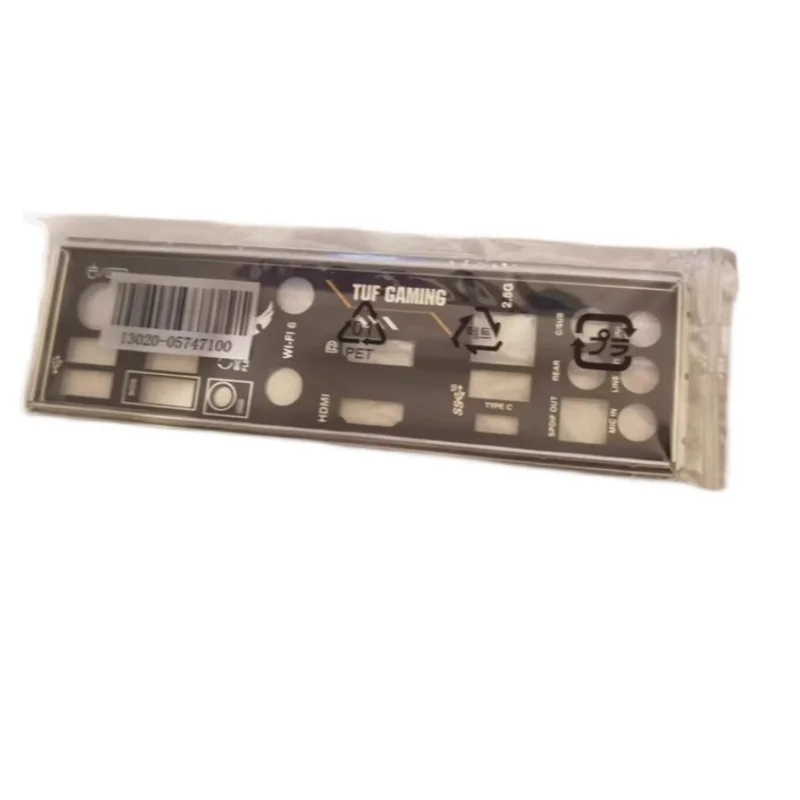 OEM Replacement  For Asus TUF GAMING B550M-PLUS (WI-FI) Mainboard I/O Shield Backplate Backplane