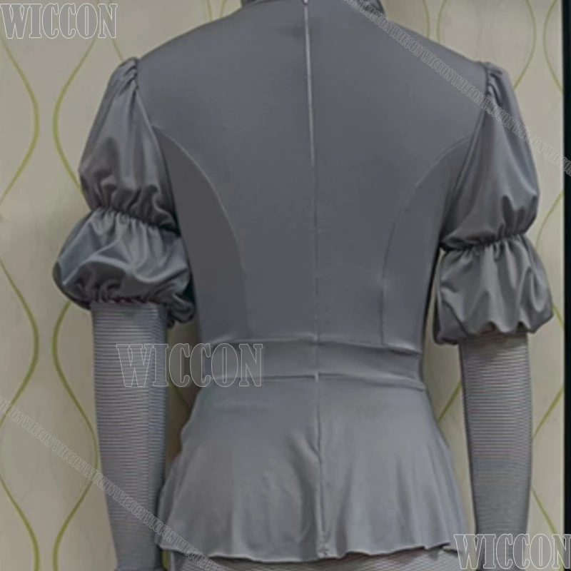 هالوين فيلم المهرج أنثى Pennywise تأثيري الملابس شعر مستعار Genderswap الرعب مخيف فستان الرعب كرنفال كوميك كون كوس لعب الأدوار #5