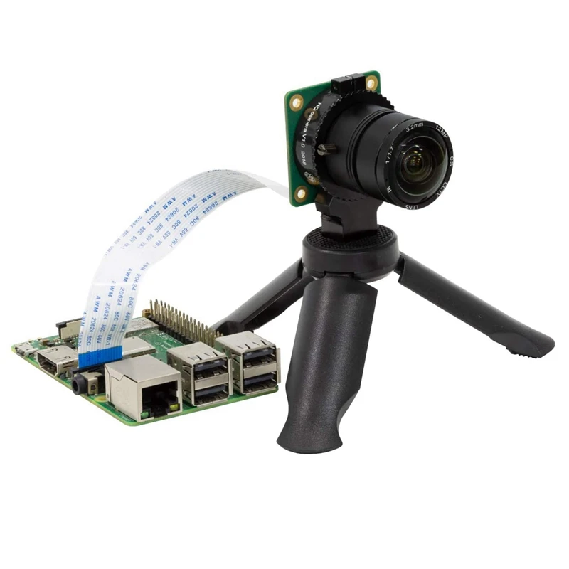 120 Degree Ultra Wide Angle CS Lens For Raspberry Pi HQ Camera, 3.2Mm Focal Length With Manual Focus