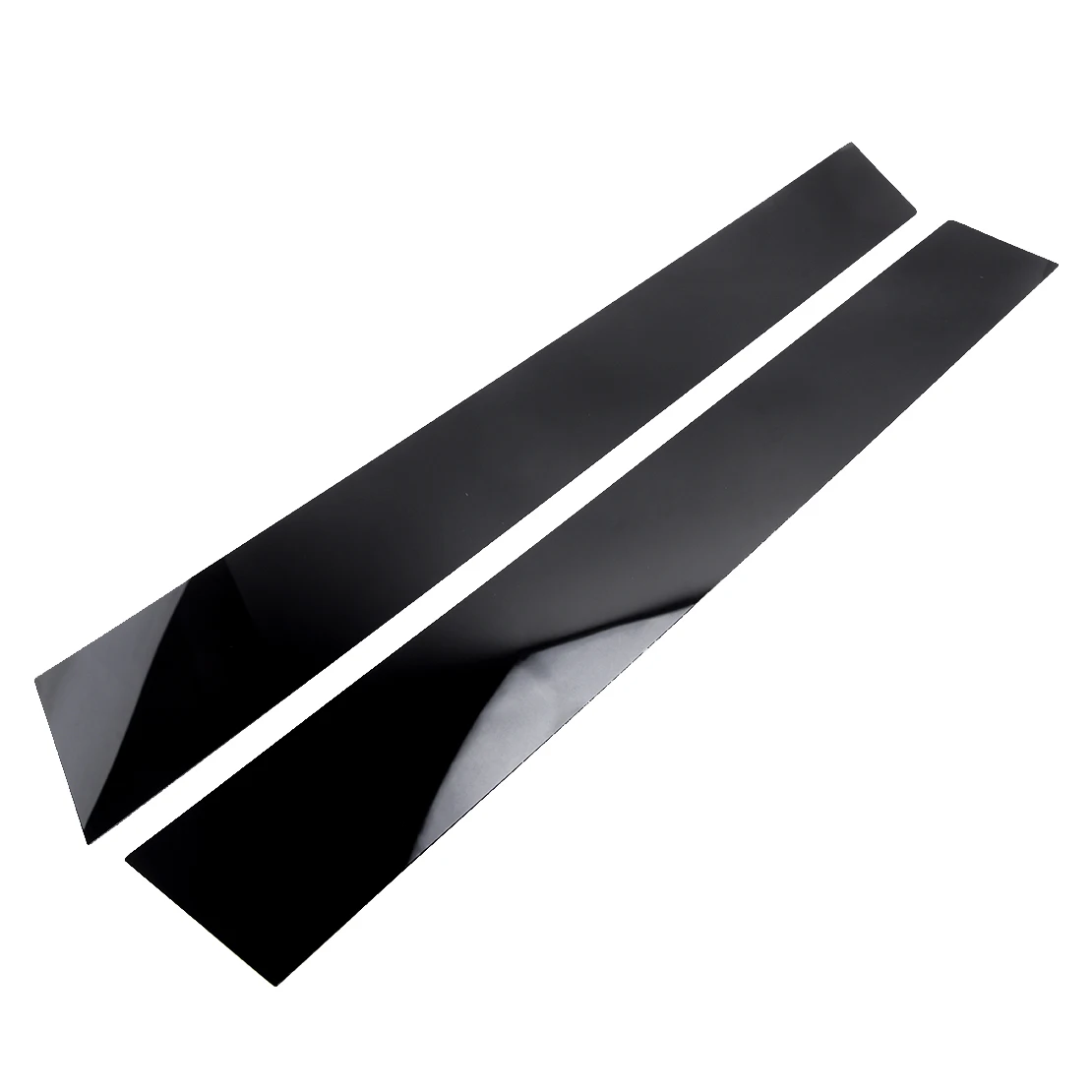 6Pcs Car Glossy Black Door Window Pillar Posts Piano Cover Trim Fit For Honda CRV 2011 2010 2009 2008 2007