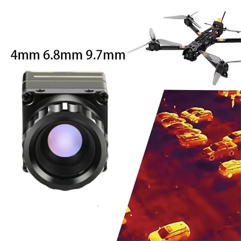 [NEW!A25P】 Thermal Camera Module 256X192 4Mm 6.8Mm 9.7Mm With CVBS Output For Drones Quadcopter Thermal Imaging And Night Vision