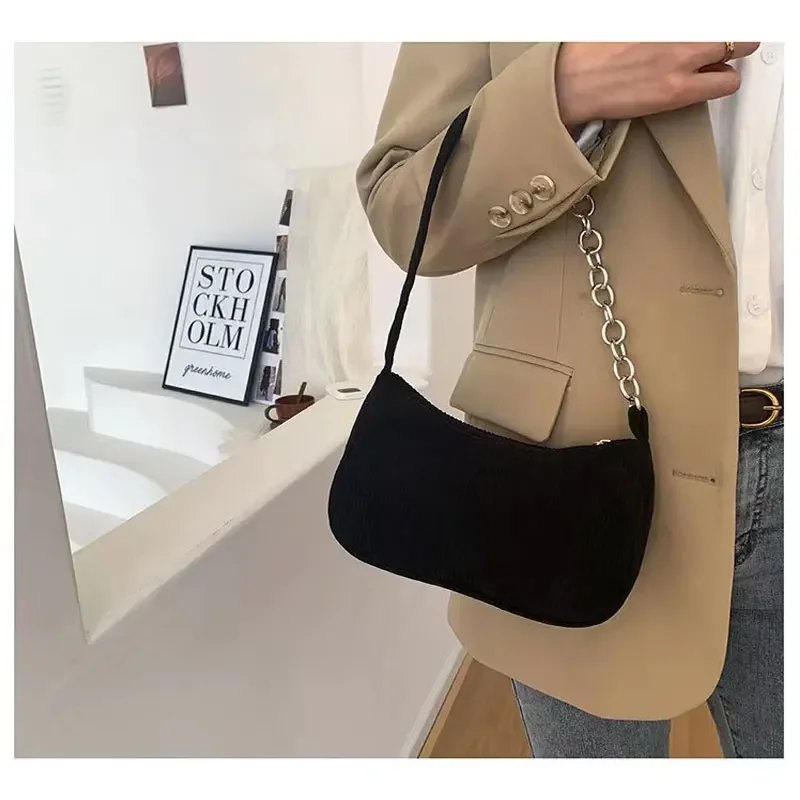 Solid Color Chest Bag For Women Large Capacity Travel Crossbody Half Moon Designed Belt Bag Ladies Daily Street Fanny Packs