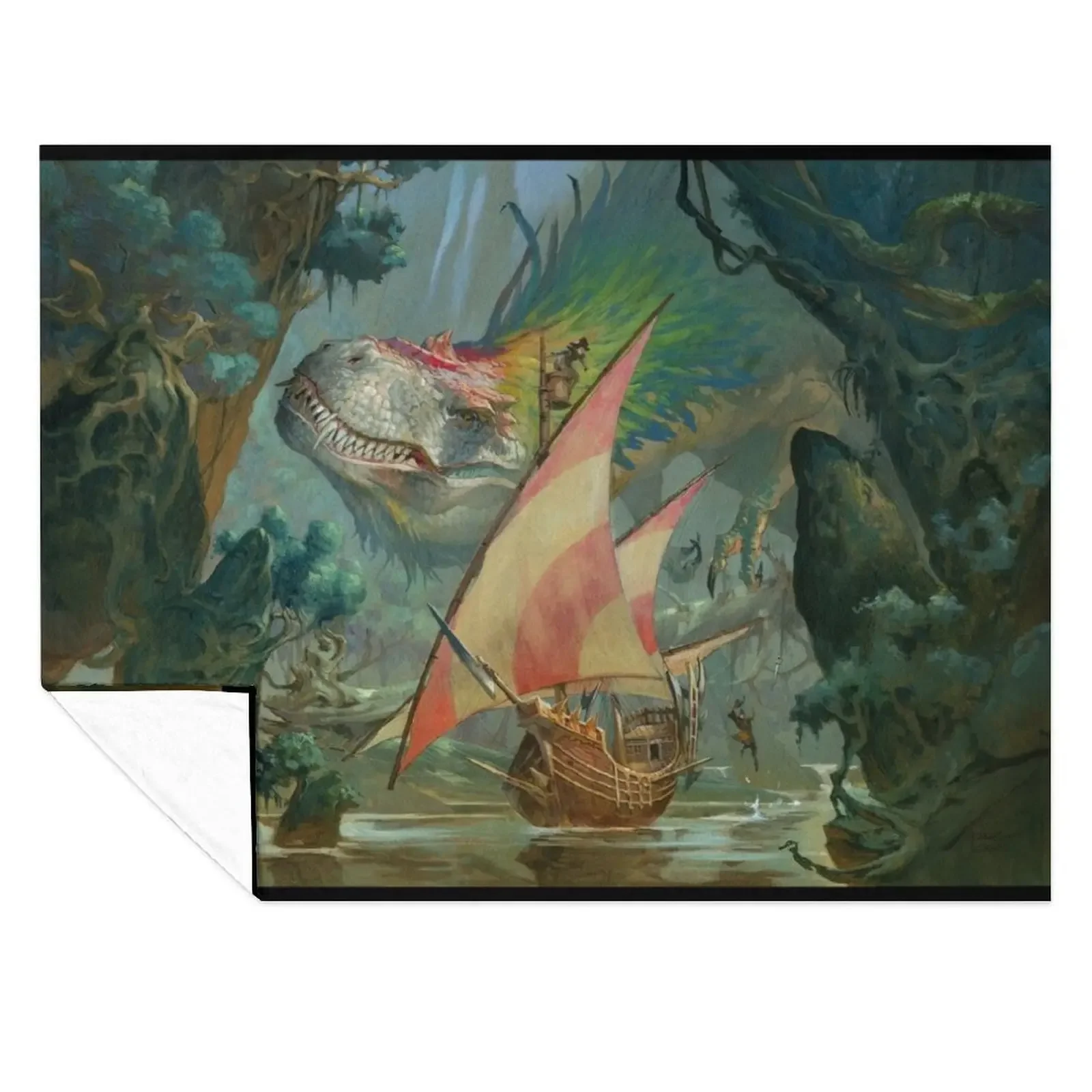 

Colossal Dreadmaw Throw Blanket blankets and throws Decoratives Tourist For Decorative Sofa Blankets