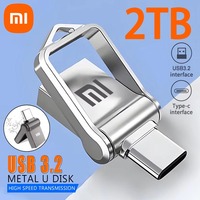 Xiaomi 2TB USB 3.2 Flash Drive High Speed USB 512GB 1TB Type-C Interface Dual-Use Flash Memory Stick For Mobile Phone Computer