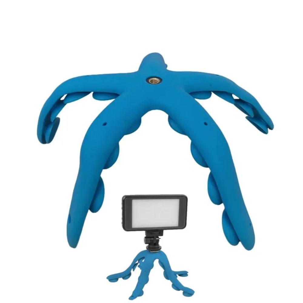 Octopus Phone Holder Flexible Rubber Tentacle Camera SLR Stand Bendable Suction Cup Mount & Holder ForTik Tok Live