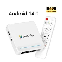 Smart TV Box H96 MAX H618 PLUS Android 14 Wifi6 BT5.4 Remote Control 8K Mouse Assistant Media Player Set Top Box