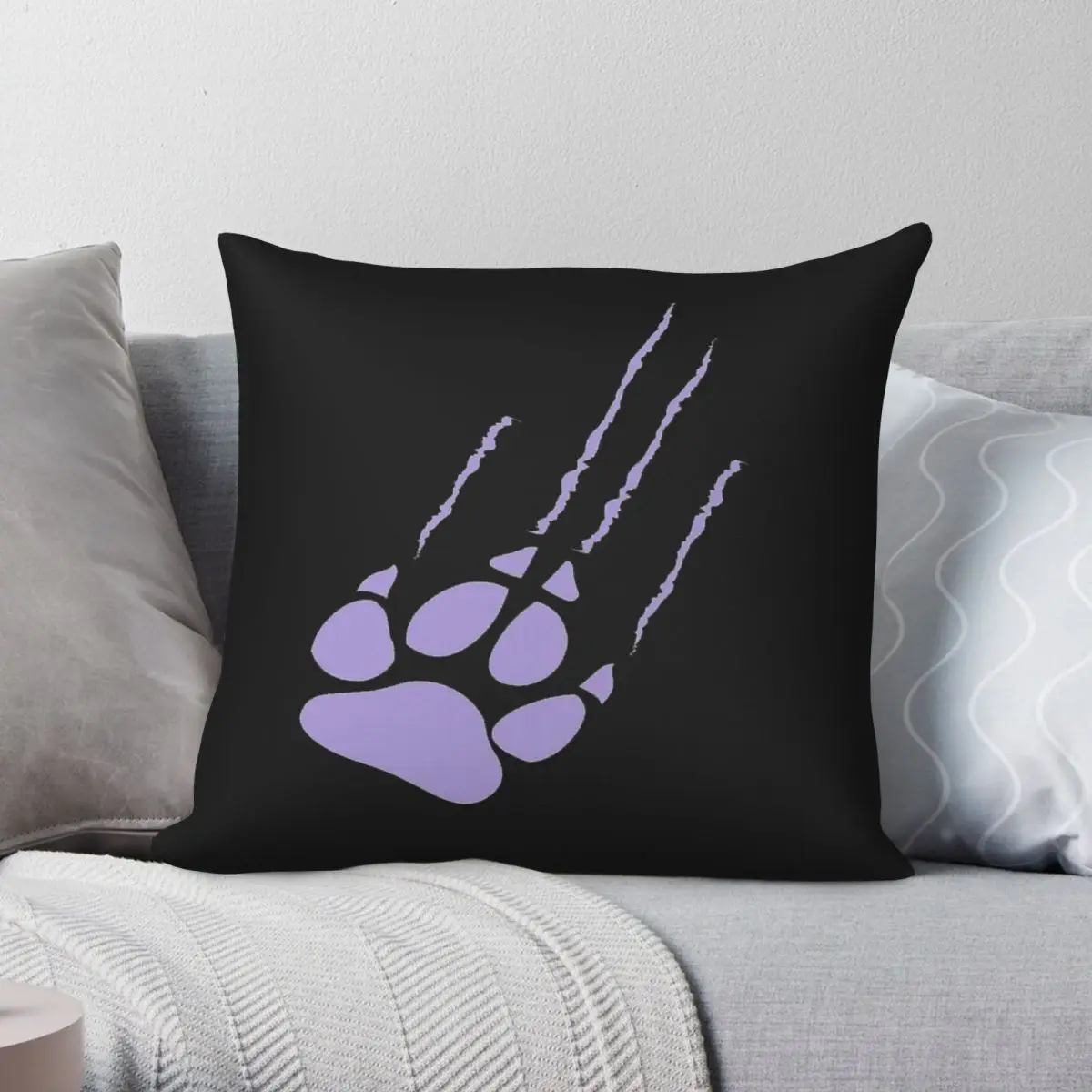 Funda de almohada cuadrada Clawdeen Wolf, poliéster, lino, terciopelo, estampado, con cremallera, decorativa, para cojín de habitación, 18 pulgadas