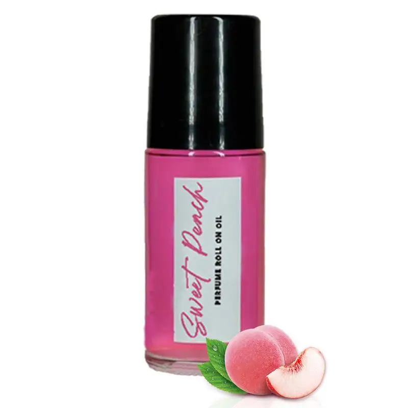 Perfumy Sweet Peach Roll-On Oil Perfumy Kobiety 30ml Zapach do ciała Mgiełka Długotrwały uroczy zapach zapachowy