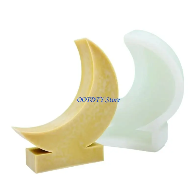 

367A Moon Shaped Molds Eid Silicone Molds for DIY Holiday Gift